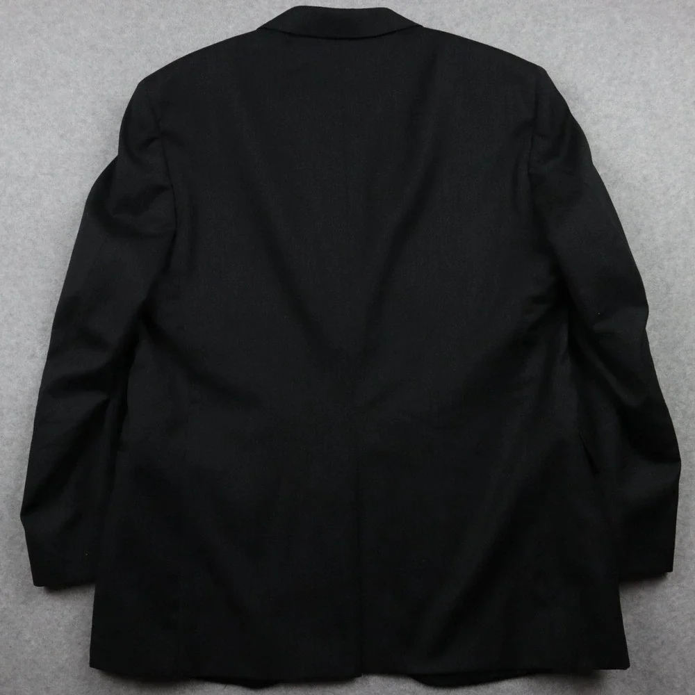 Jos A Bank Blazer Mens 43R Signature Wool 2-Button Suit Jacket Coat Charcoal‎